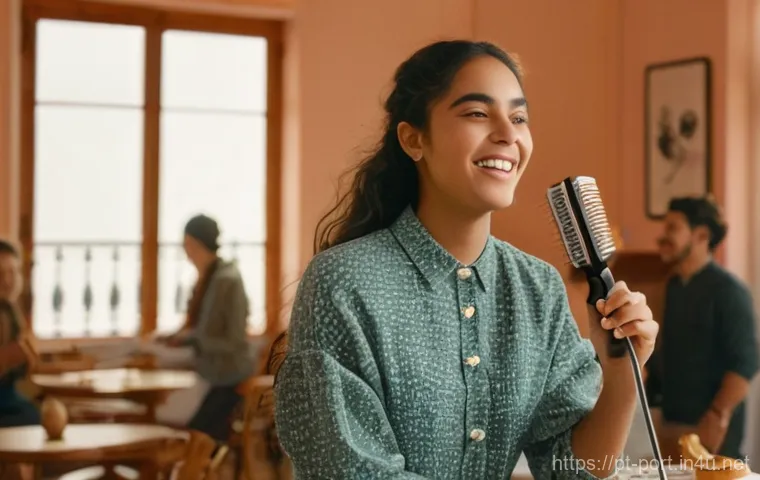 포르투갈어 학습 시 주의점 - **Prompt:** A group of diverse young adults (around 18-25 years old) in a brightly lit, comfortable ...